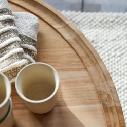 Milla - Table Basse En Teck Massif -Homezia Soldes Boutique 1200 1200 table basse en teck massif milla 4