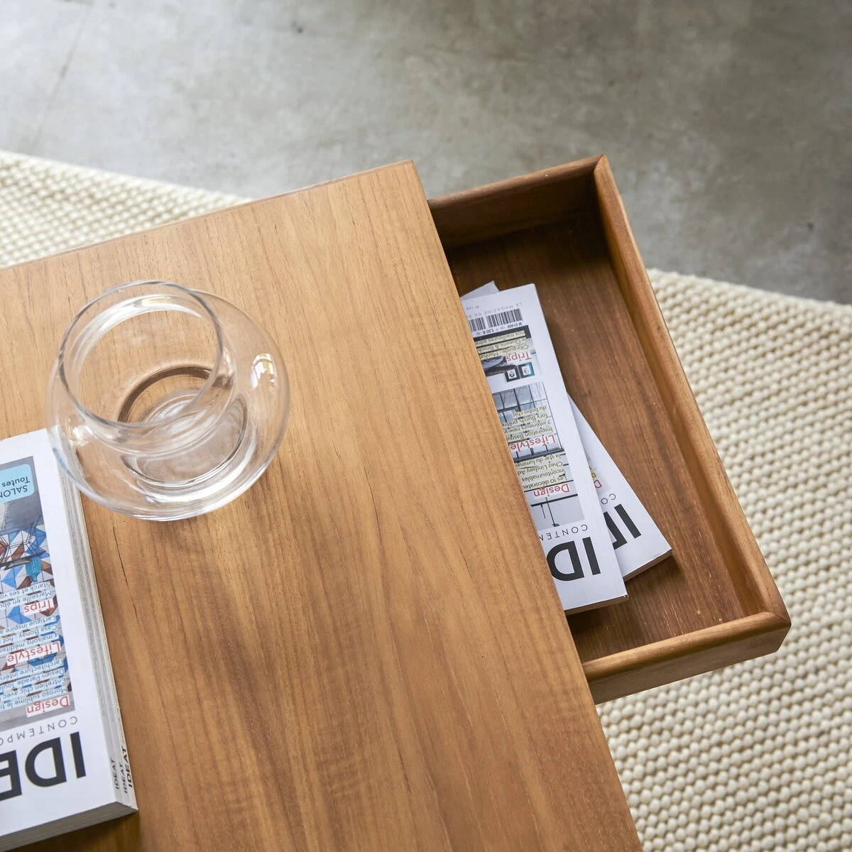 Simen - Table Basse En Teck 8 Simen - Table Basse En Teck – Image 8