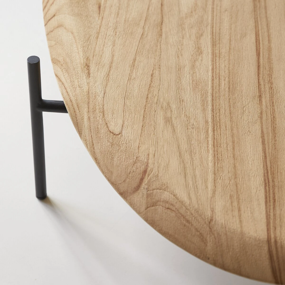 Honorine - Table Basse Ovale En Teck Massif 6 Honorine - Table Basse Ovale En Teck Massif – Image 6