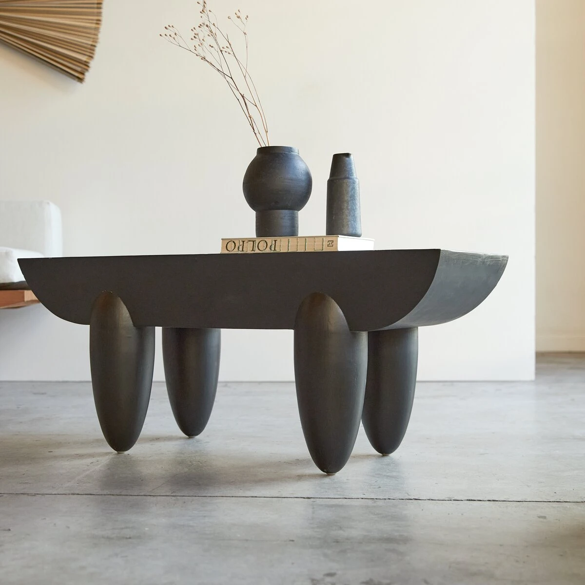 Aya - Table Basse Pin Recyclé 4 Aya - Table Basse Pin Recyclé – Image 4