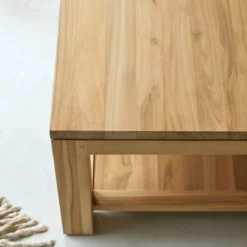 Eve - Table Basse Rectangulaire En Teck Massif 7 Eve - Table Basse Rectangulaire En Teck Massif -Homezia Soldes Boutique 1200 1200 table basse rectangulaire en teck massif eve 2