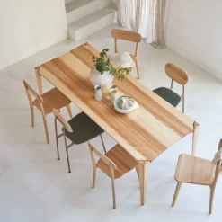 Paulin - Table En Frêne Olivier Massif Français 6-8 Pers. -Homezia Soldes Boutique 1200 1200 table en frene olivier massif francais paulin 6 8 pers 3