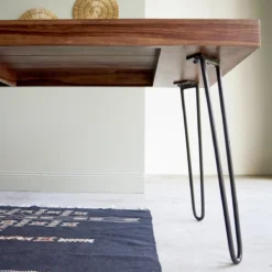 Helga - Table En Palissandre Massif 6/8 Pers. -Homezia Soldes Boutique 1200 1200 table en palissandre massif helga 6 8 pers 5