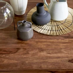 Helga - Table En Palissandre Massif 6/8 Pers. -Homezia Soldes Boutique 1200 1200 table en palissandre massif helga 6 8 pers 7