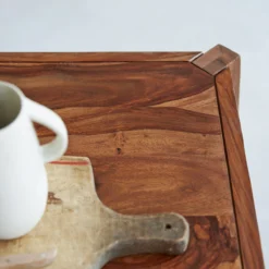 Luna - Table En Palissandre Massif 6/8 Pers. -Homezia Soldes Boutique 1200 1200 table en palissandre massif luna 6 8 pers 2