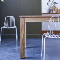 Cloé - Table En Teck Massif à Rallonge 6/8 Pers. -Homezia Soldes Boutique 1200 1200 table en teck massif a rallonge cloe 6 8 pers 3