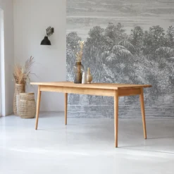 Jonàk - Table En Teck Massif 6/8 Pers. 8 Jonàk - Table En Teck Massif 6/8 Pers. -Homezia Soldes Boutique 1200 1200 table en teck massif jonak 6 8 pers 3