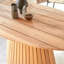 Paloma - Table Ovale En Teck Massif 6 Pers. -Homezia Soldes Boutique 1200 1200 table ovale en teck massif paloma 6 pers 2