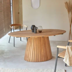 Paloma - Table Ovale En Teck Massif 6 Pers. -Homezia Soldes Boutique 1200 1200 table ovale en teck massif paloma 6 pers 3