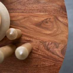 Anja - Table Ronde En Palissandre Massif 4 Pers 8 Anja - Table Ronde En Palissandre Massif 4 Pers -Homezia Soldes Boutique 1200 1200 table ronde en palissandre massif anja 4 pers 2