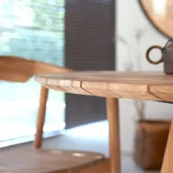 Paloma - Table Ronde En Teck Massif 6 Pers. -Homezia Soldes Boutique 1200 1200 table ronde en teck massif paloma 6 pers 3