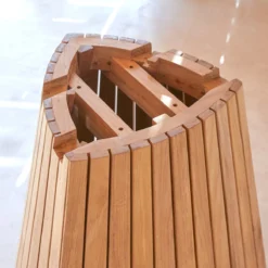 Paloma - Table Ronde En Teck Massif 6 Pers. -Homezia Soldes Boutique 1200 1200 table ronde en teck massif paloma 6 pers 4