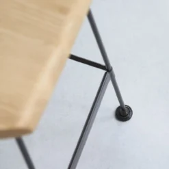 Diego - Tabouret Haut En Frêne Et Métal Black -Homezia Soldes Boutique 1200 1200 tabouret haut en frene et metal diego black 3