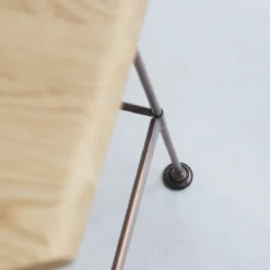 Diego - Tabouret Haut En Frêne Et Métal -Homezia Soldes Boutique 1200 1200 tabouret haut en frene et metal diego copper 4