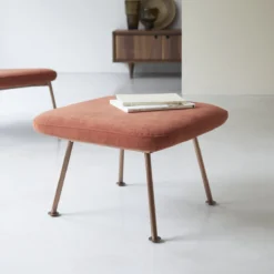 Yutapi - Tabouret Sienna En Velours