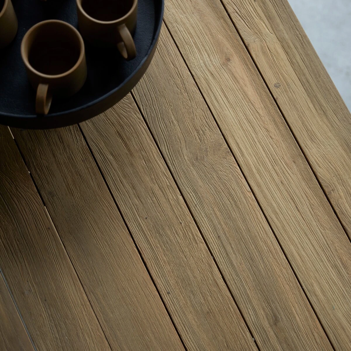 Teresa - Table En Teck Massif Recyclé 6-8 Pers. 3 Teresa - Table En Teck Massif Recyclé 6-8 Pers. – Image 3