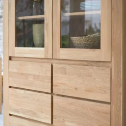 Eden - Vaisselier En Chêne Massif 9 Eden - Vaisselier En Chêne Massif -Homezia Soldes Boutique 1200 1200 vaisselier en chene massif eden 4