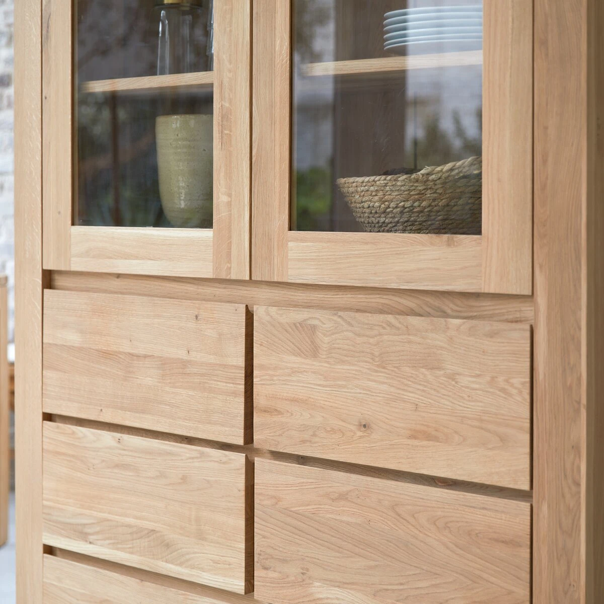 Eden - Vaisselier En Chêne Massif 5 Eden - Vaisselier En Chêne Massif – Image 5