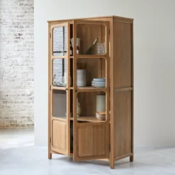 Marthe - Vaisselier En Chêne Massif -Homezia Soldes Boutique 1200 1200 vaisselier en chene massif marthe 2