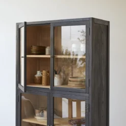 Carmen - Vaisselier En Frêne Massif -Homezia Soldes Boutique 1200 1200 vaisselier en frene massif carmen 3