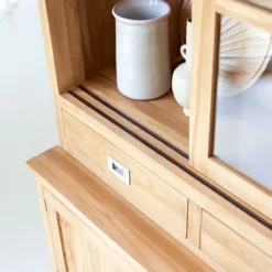 Coffee Tek - Vaisselier En Teck Massif 160 Cm -Homezia Soldes Boutique 1200 1200 vaisselier en teck massif coffee tek 160 cm 4