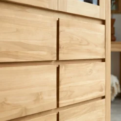 Eden - Vaisselier En Teck Massif -Homezia Soldes Boutique 1200 1200 vaisselier en teck massif eden 2