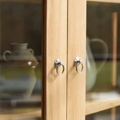 Eden - Vaisselier En Teck Massif -Homezia Soldes Boutique 1200 1200 vaisselier en teck massif eden 4