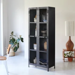 Cléo - Vaisselier Grillagé En Métal -Homezia Soldes Boutique 1200 1200 vaisselier grillage en metal cleo 3