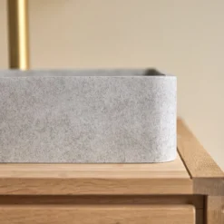 Iris - Vasque Béton Grey -Homezia Soldes Boutique 1200 1200 vasque en beton grey iris 3