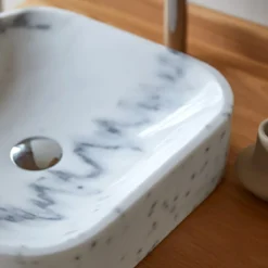 Perseus - Vasque En Marbre White -Homezia Soldes Boutique 1200 1200 vasque en marbre perseus white 2