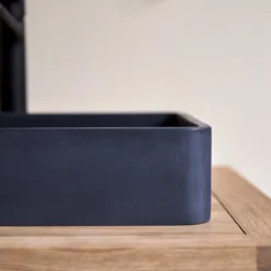 Iris - Vasque En Terrazzo Black -Homezia Soldes Boutique 1200 1200 vasque en terrazzo black iris 4