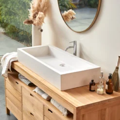 Pegase - Vasque En Terrazzo 100 Cm -Homezia Soldes Boutique 1200 1200 vasque en terrazzo pegase 100 cm 3