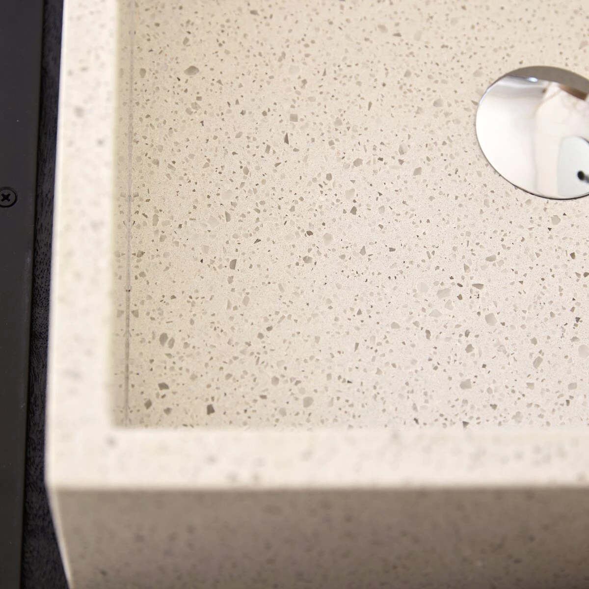 Made - Vasque Carrée En Terrazzo Premium White 2 Made - Vasque Carrée En Terrazzo Premium White – Image 2