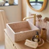 Made - Vasque Carrée En Terrazzo Premium Pink