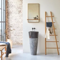 Koni - Vasque Sur Pied En Marbre