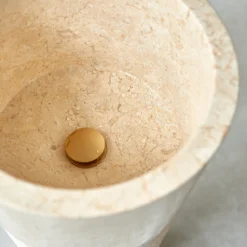 Koni - Vasque Sur Pied En Marbre Cream -Homezia Soldes Boutique 1200 1200 vasque sur pied en marbre koni cream 4