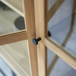 Babeth - Vitrine Basse En Teck Massif -Homezia Soldes Boutique 1200 1200 vitrine basse en teck massif babeth 5