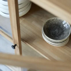 Babeth - Vitrine Basse En Teck Massif -Homezia Soldes Boutique 1200 1200 vitrine basse en teck massif babeth 7