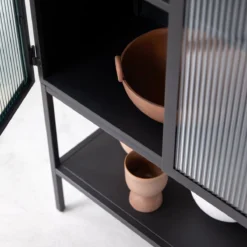 Antonin - Vitrine En Métal -Homezia Soldes Boutique 1200 1200 vitrine en metal antonin 4