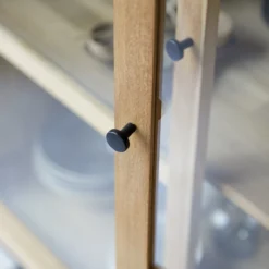 Babeth - Vitrine Haute En Teck Massif 11 Babeth - Vitrine Haute En Teck Massif -Homezia Soldes Boutique 1200 1200 vitrine haute en teck massif babeth 4