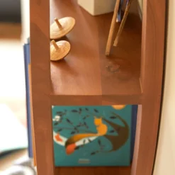 Ying Yang - Etagère Murale Enfant En Teck Massif -Homezia Soldes Boutique 1200 1200 ying yang etagere murale enfant en teck massif 2